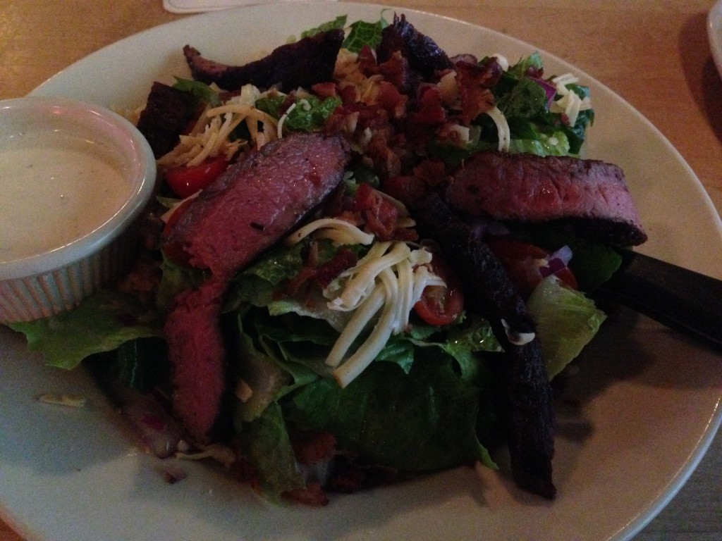 Stacked Steak Salad