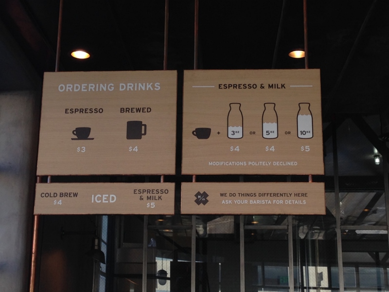 handsome menu