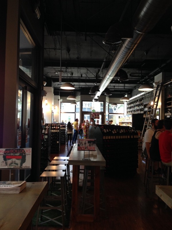 buzz wine beer shop