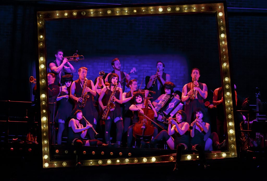 Cabaret Providence Performing Arts Center CABARET Book by Music by Joe Masteroff John Kander Based on the play by JOHN VAN DRUTEN and stories by CHRISTOPHER ISHERWOOD starring Randy Harrison Andrea Goss Shannon Cochran Alison Ewing Mark Nelson Ned Noyes Kelsey Beckert Sarah Bishop Margaret Dudasik Hillary Ekwall Lori Eure Andrew Hubacher Set Design by Robert Brill Orchestrations Michael Gibson Hair & Wig Design Paul Huntley Technical Supervisor Larry Morley Associate Managing Director Steve Dow Executive Producer Sydney Beers Lee Aaron Rosen Aisling Halpin Leeds Hill Joey Khoury Tommy McDowell Evan D. Siegel Dani Spieler Steven Wenslawski Musical Supervisor/Vocal Arrangements Patrick Vaccariello Associate Choreographer & Choreography Recreated by Cynthia Onrubia Directed by BT McNicholl Originally Co-Directed & Choreographed by Rob Marshall Originally Directed by Sam Mendes Costume Design by William Ivey Long Dance & Incidental Music David Krane Casting Jim Carnahan, C.S.A. Jillian Cimini, C.S.A. Tour Booking Agency The Booking Group Meredith Blair Director of Marketing & Audience Development Robert Sweibel General Manager Richards/Climan, Inc. Lighting Design by Peggy Eisenhauer Mike Baldassari Music Director Robert Cookman Production Stage Manager John M. Atherlay Press & Marketing Direction Type A Marketing Director of Development Lynne Gugenheim Gregory Sound Design by Keith Caggiano Based on the Original Broadway design by Brian Ronan *Generously underwritten by Margot Adams, in memory of Mason Adams Roundabout Theatre Company is a member of the Broadway League and League of Resident Theatres. RoundaboutTheatre.org National Tour Launch: January 26 - 31, 2016 Lyrics by Fred Ebb Founding Director Gene Feist Adams Associate Artistic Director* Scott Ellis Emcee.............................................................................................................................. RANDY HARRISON The Kit Kat Girls: Rosie .......................................