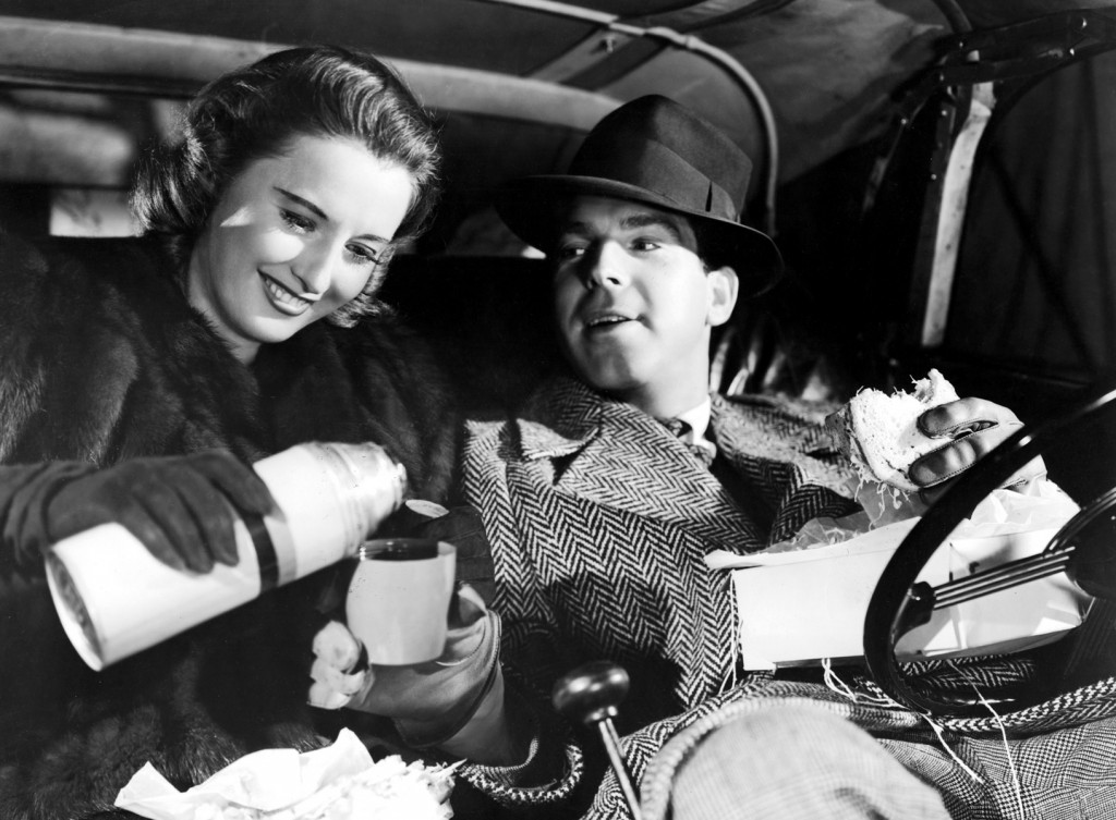 REMEMBER THE NIGHT, Barbara Stanwyck, Fred MacMurray, 1940