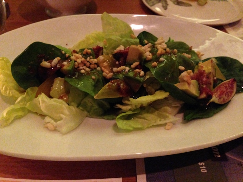 fig & avocado salad