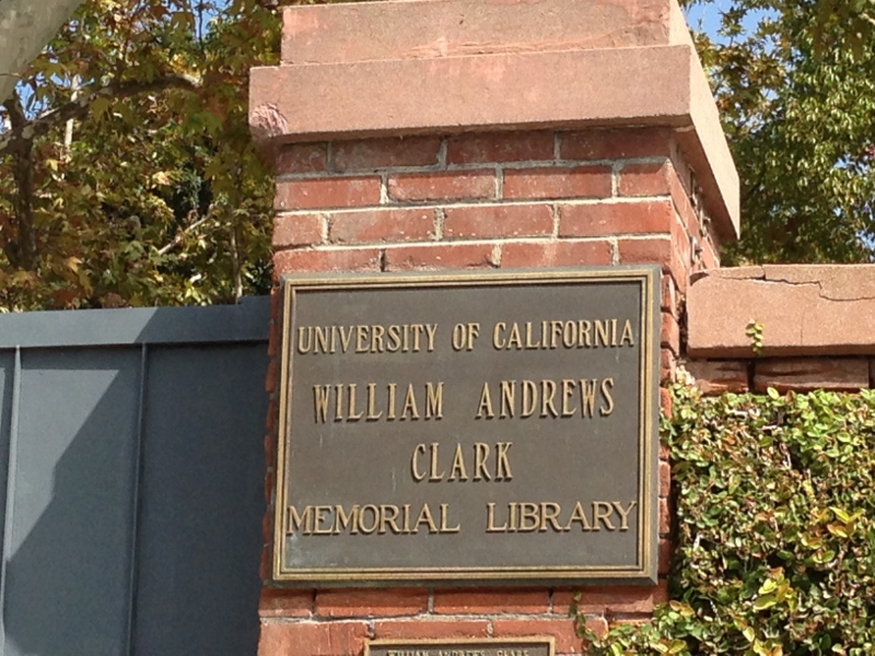 Willam Andrews Clark Memorial Library